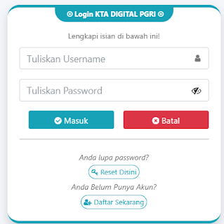 Register PGRI Paniai - Persatuan Guru Republik Indonesia Cabang Kabupaten Paniai
